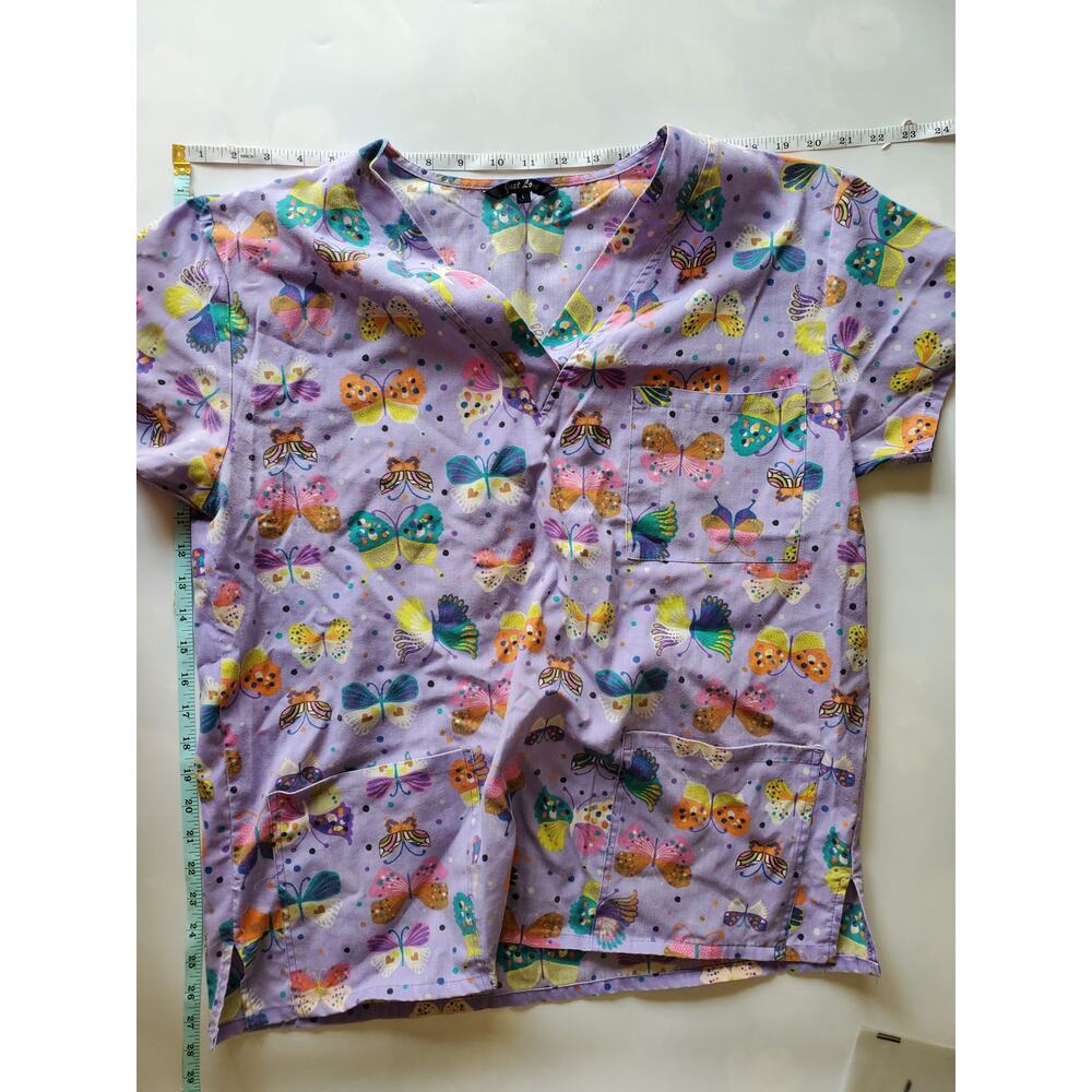 Butterfly Scrub - Size XL - 21 W x 27 L